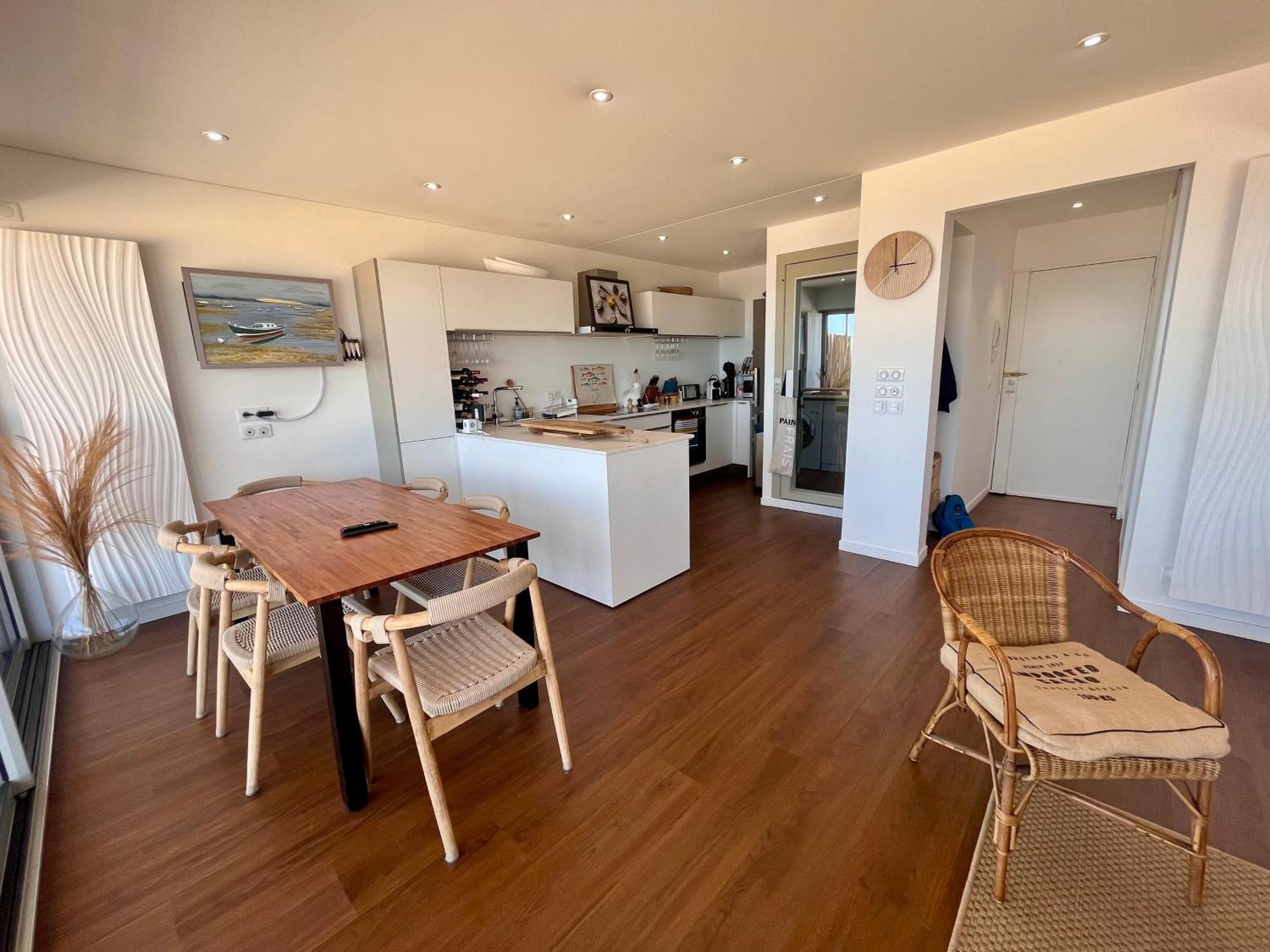 Premiere Ligne Acces Prive Et Direct A La Plage Vue Mer Arcachon Exterior foto